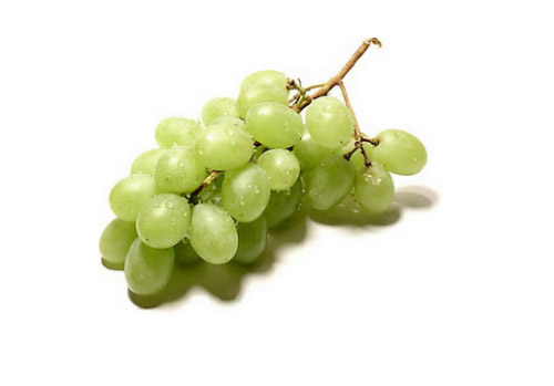 Uva blanca  sin pepita Bdj 500 gramos.